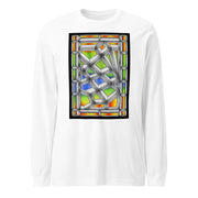 Stained Glass Unisex Long Sleeve Tee - Martin K Designs