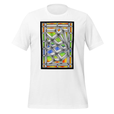 Stained Glass Unisex staple eco t-shirt - Martin K Designs