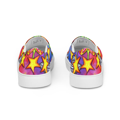 Starward women’s slip - on canvas shoes - Flowstate Apparel