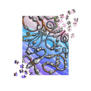 Steampunk Snake Jigsaw Puzzle - Martin K Designs