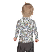 Steampunk Snake Kids Rash Guard - Martin K Designs