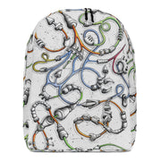 Steampunk Snake Minimalist Backpack - Martin K Designs