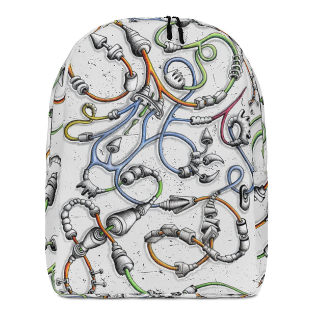 Steampunk Snake Minimalist Backpack - Martin K Designs