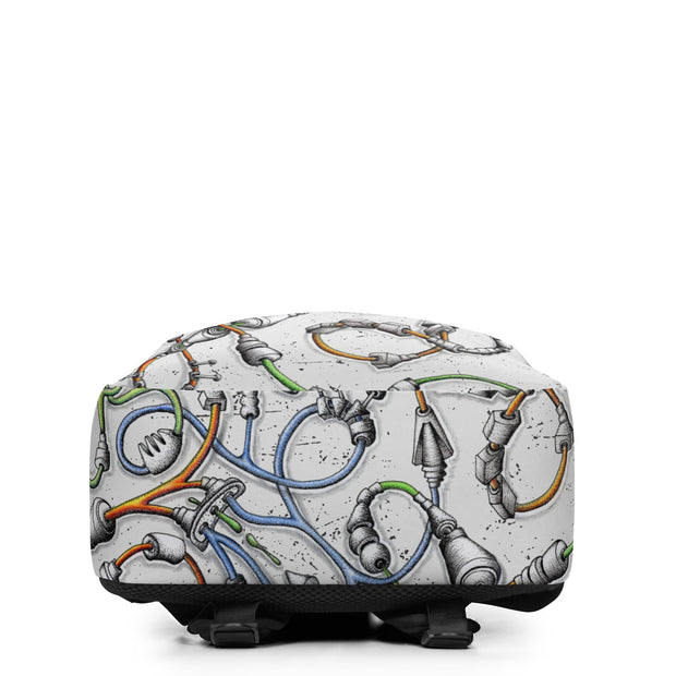 Steampunk Snake Minimalist Backpack - Martin K Designs