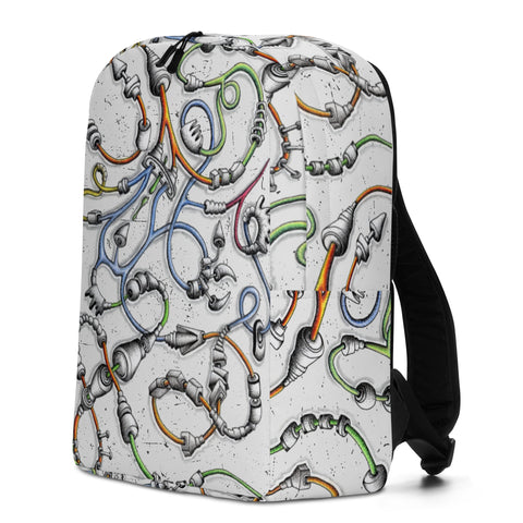 Steampunk Snake Minimalist Backpack - Martin K Designs