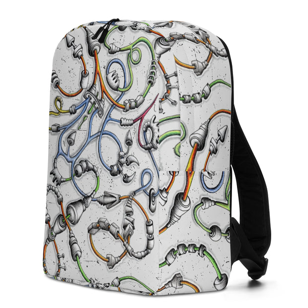 Steampunk Snake Minimalist Backpack - Martin K Designs