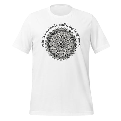 Suffering is Optional Unisex Eco t-shirt - Martin K Designs