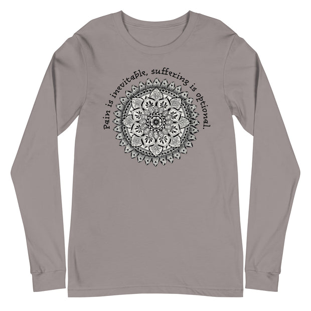 Suffering is Optional Unisex Long Sleeve Tee - Martin K Designs