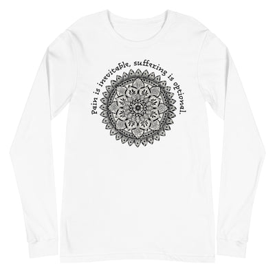 Suffering is Optional Unisex Long Sleeve Tee - Martin K Designs