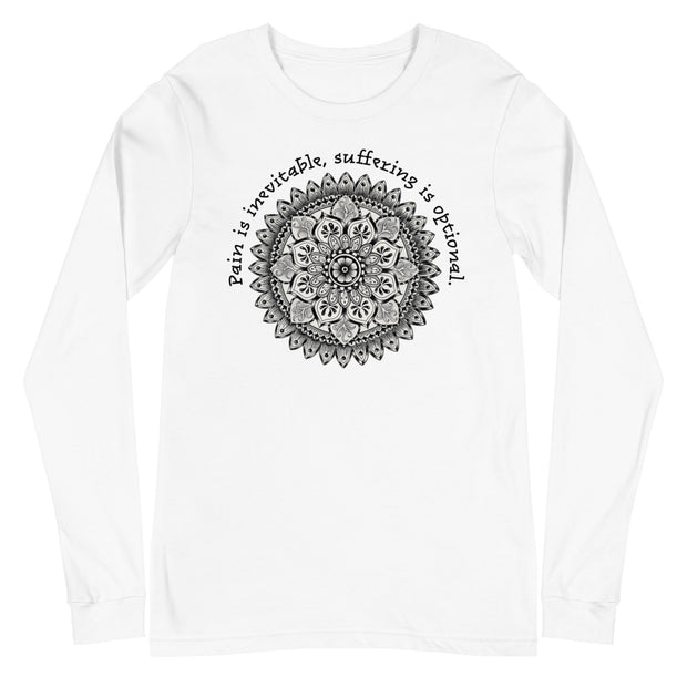 Suffering is Optional Unisex Long Sleeve Tee - Martin K Designs