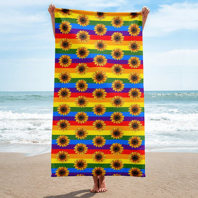 Sunflower Beach Towel - Martin K Designs