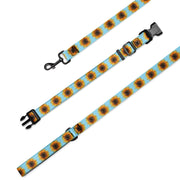 Sunflower Pet collar & leash - Flowstate Apparel