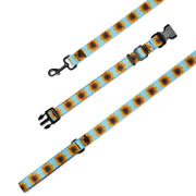Sunflower Pet collar & leash - Flowstate Apparel