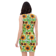 Sunflowers Bodycon Dress - Martin K Designs
