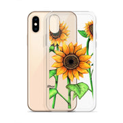 Sunflowers Clear Case for iPhone® - Martin K Designs