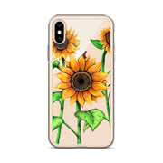 Sunflowers Clear Case for iPhone® - Martin K Designs