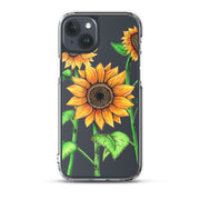 Sunflowers Clear Case for iPhone® - Martin K Designs