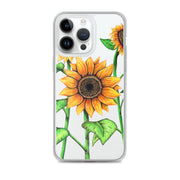 Sunflowers Clear Case for iPhone® - Martin K Designs