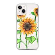 Sunflowers Clear Case for iPhone® - Martin K Designs