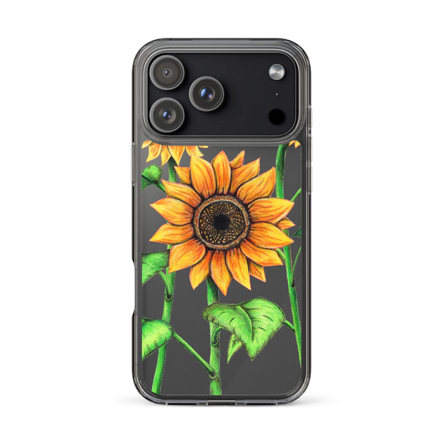 Sunflowers Clear Case for iPhone® - Flowstate Apparel