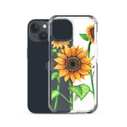 Sunflowers Clear Case for iPhone® - Martin K Designs