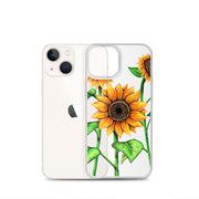Sunflowers Clear Case for iPhone® - Martin K Designs