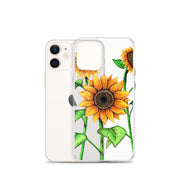Sunflowers Clear Case for iPhone® - Martin K Designs