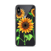 Sunflowers Clear Case for iPhone® - Martin K Designs