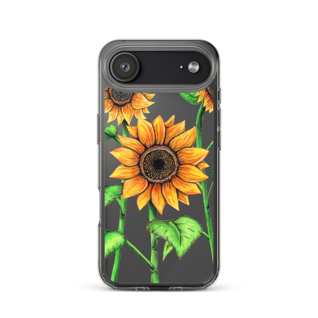 Sunflowers Clear Case for iPhone® - Flowstate Apparel