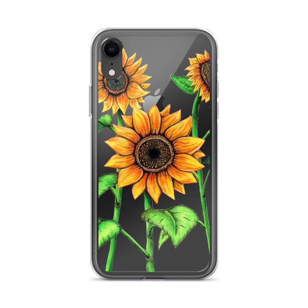 Sunflowers Clear Case for iPhone® - Martin K Designs