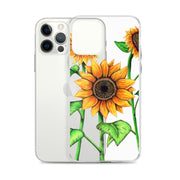 Sunflowers Clear Case for iPhone® - Martin K Designs