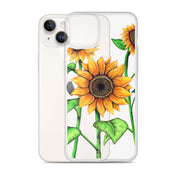 Sunflowers Clear Case for iPhone® - Martin K Designs