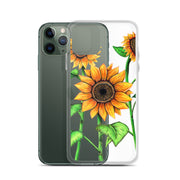 Sunflowers Clear Case for iPhone® - Martin K Designs