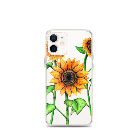 Sunflowers Clear Case for iPhone® - Martin K Designs