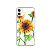 Sunflowers Clear Case for iPhone® - Martin K Designs