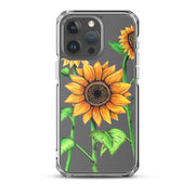 Sunflowers Clear Case for iPhone® - Martin K Designs