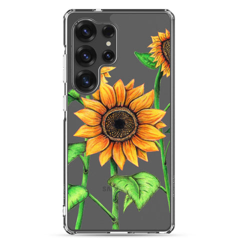 Sunflowers Clear Case for Samsung® - Martin K Designs