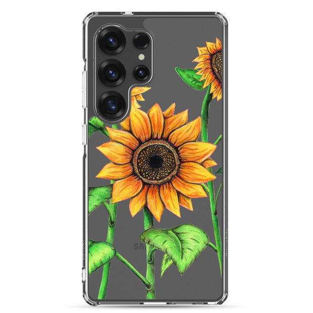 Sunflowers Clear Case for Samsung® - Martin K Designs