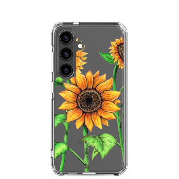 Sunflowers Clear Case for Samsung® - Martin K Designs