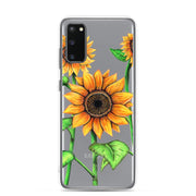 Sunflowers Clear Case for Samsung® - Martin K Designs