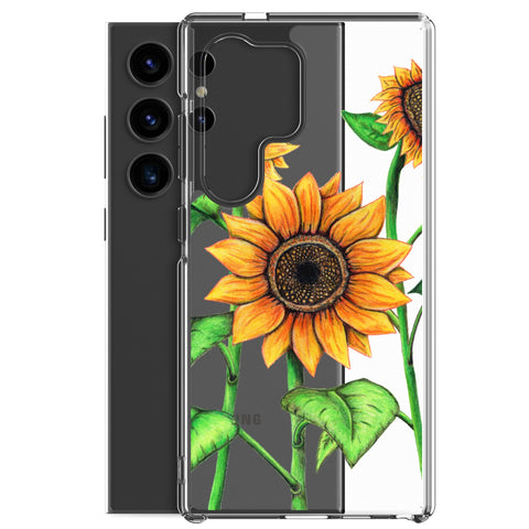 Sunflowers Clear Case for Samsung® - Martin K Designs