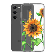 Sunflowers Clear Case for Samsung® - Martin K Designs