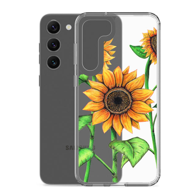 Sunflowers Clear Case for Samsung® - Martin K Designs