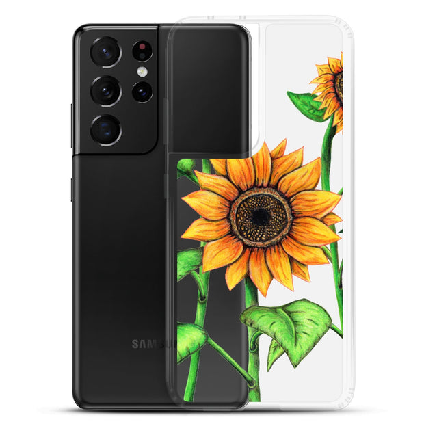 Sunflowers Clear Case for Samsung® - Martin K Designs