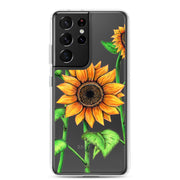 Sunflowers Clear Case for Samsung® - Martin K Designs