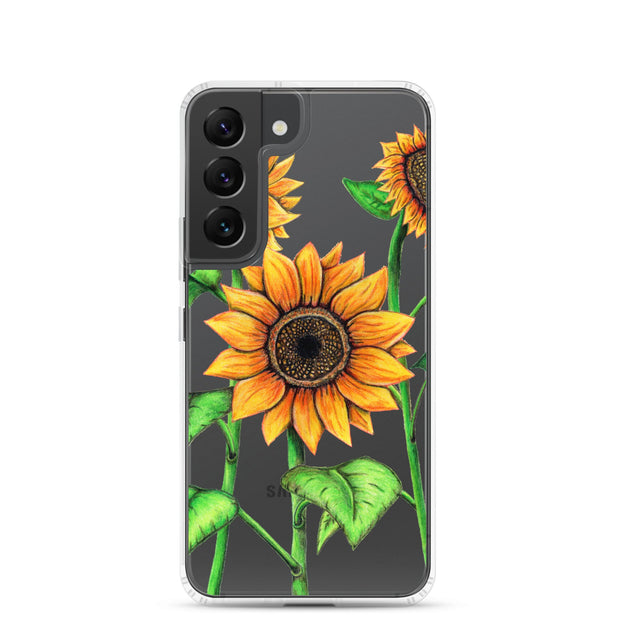 Sunflowers Clear Case for Samsung® - Martin K Designs