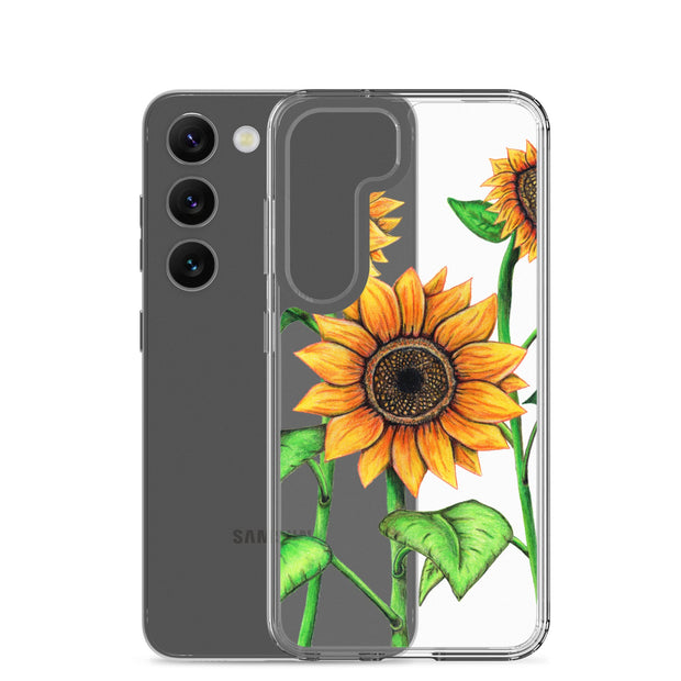 Sunflowers Clear Case for Samsung® - Martin K Designs