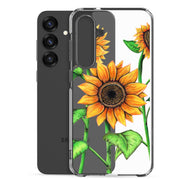 Sunflowers Clear Case for Samsung® - Martin K Designs