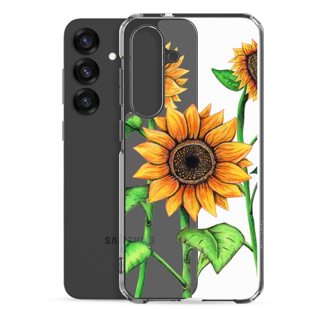 Sunflowers Clear Case for Samsung® - Martin K Designs