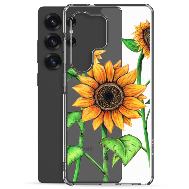 Sunflowers Clear Case for Samsung® - Martin K Designs